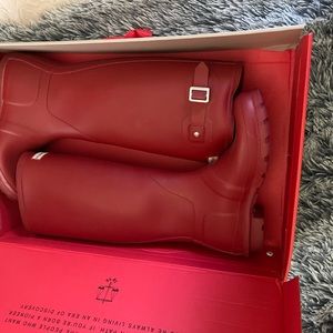 Hunter boots size 7